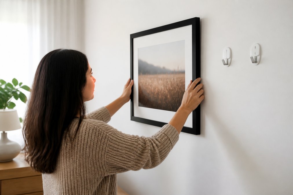 Guía para colgar cuadros sin taladrar - ARTPRINT